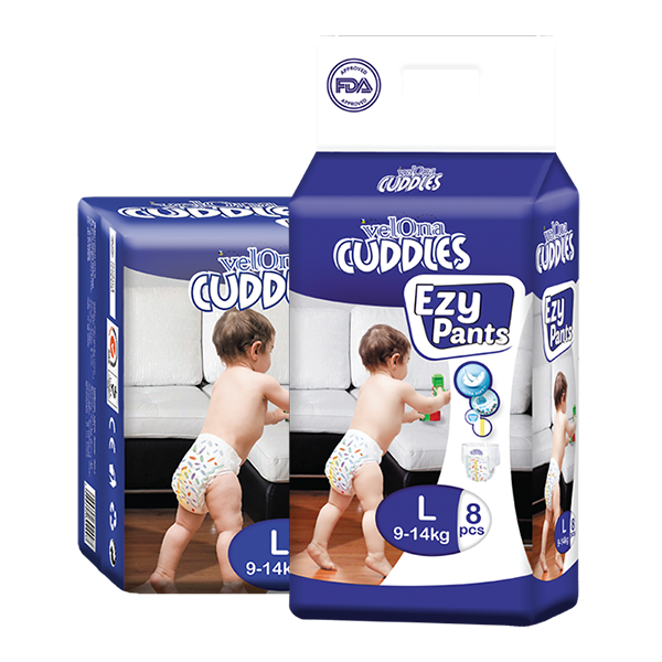 Buy Snuggy Baby Diaper Pants Large 30s Online  Lulu Hypermarket India